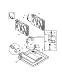 SYSTEM Diagram and Parts List for WAC052T7A6  Frigidaire Air Conditioner