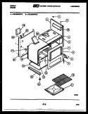 BODY PARTS Diagram and Parts List for CGC3M3WSTD  Gibson Range