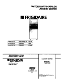 COVER Diagram and Parts List for FLSG72GCS9  Frigidaire Washer Dryer Combo