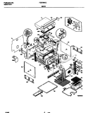 Part Location Diagram of 5303311221 Frigidaire LINER-OVEN Assembly