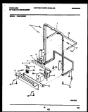 POWER DRY AND MOTOR PARTS Diagram and Parts List for FDB212RBM0  Frigidaire Dishwasher