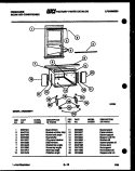 WINDOW MOUNTING PARTS Diagram and Parts List for AR22NS5F1  Frigidaire Air Conditioner