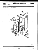 CABINET PARTS Diagram and Parts List for FV16M4WSFD  Gibson Freezer