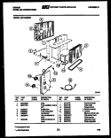 ELECTRICAL PARTS Diagram and Parts List for AM11C4EWB  Gibson Air Conditioner