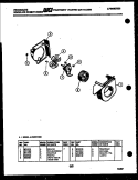 AIR HANDLING PARTS Diagram and Parts List for AHW09NT2E2  Frigidaire Air Conditioner