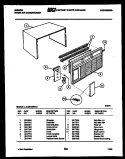 Part Location Diagram of 3017516 Frigidaire FRONT-COMPLETE