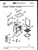 BODY PARTS Diagram and Parts List for 32-1039-00-03  Tappan Range