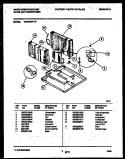 SYSTEM PARTS Diagram and Parts List for WAH106P1T2  Frigidaire Air Conditioner
