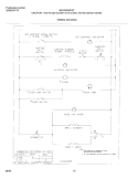 WIRING DIAGRAM Diagram and Parts List for MEF326WFSC  Frigidaire Range