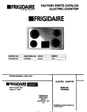 COVER Diagram and Parts List for FEC6X6XACD  Frigidaire Cooktop