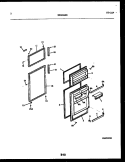 Part Location Diagram of 5303272665 Frigidaire HANDLE, DOOR, WHEAT