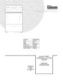 COVER Diagram and Parts List for GNEM30NWMWA  Gibson Range