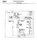WIRING DIAGRAM Diagram and Parts List for MDD25WW1  Frigidaire Dehumidifier