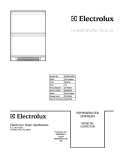 COVER Diagram and Parts List for E24RD75HSS1  Electrolux Refrigerator