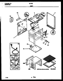 BODY PARTS Diagram and Parts List for 30-3342-00-02  Tappan Range