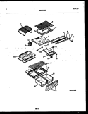 Part Location Diagram of 218597500 Frigidaire TOP PANEL-Refrigerator
