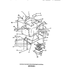 OVEN LINER, HEATING ELEMENTS, PANEL Diagram and Parts List for REG74BCB1  Frigidaire Wall Oven