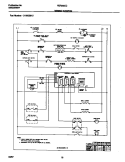 WIRING DIAGRAM Diagram and Parts List for FEF368CCTF  Frigidaire Range