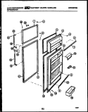 Part Location Diagram of R2001026 Frigidaire PANEL-EXT REF-ALMD