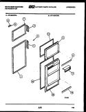 Part Location Diagram of 5303916813 Frigidaire PANEL-Freezer  DOOR