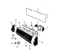 CONSOLE & CONTROLS Diagram and Parts List for LT600JXV1  Frigidaire Washer