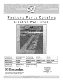 COVER Diagram and Parts List for E30EW7CDSS1  Electrolux Wall Oven