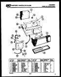 Part Location Diagram of 5300286137 Frigidaire DISCONTINUED