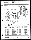 ELECTRICAL PARTS Diagram and Parts List for M428F2SA  Kelvinator Air Conditioner