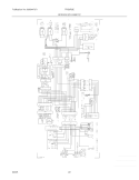 WIRING SCHEMATIC Diagram and Parts List for FRS6R3EW2  Frigidaire Refrigerator