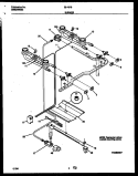 BURNER PARTS Diagram and Parts List for 32-1019-00-12  Tappan Range