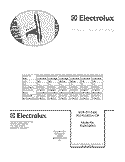 COVER Diagram and Parts List for EI23CS55GS1  Electrolux Refrigerator