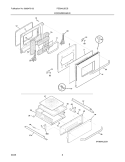 Part Location Diagram of 318107800 Frigidaire LINER