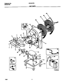 Part Location Diagram of 5303320381 Frigidaire CONDENSER