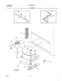 SYSTEM Diagram and Parts List for WFC20M4HW1  Westinghouse Freezer