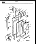 Part Location Diagram of 215873418 Frigidaire PANEL-Refrigerator DOOR