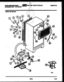 SYSTEM AND AUTOMATIC DEFROST PARTS Diagram and Parts List for PRT134PCW1  Frigidaire Refrigerator