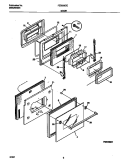 Part Location Diagram of 318048300 Frigidaire LINER-DOOR BAFFLE