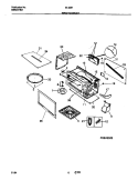 WRAPPER Diagram and Parts List for 56-2281-10/03  Frigidaire Microwave