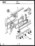 BACKGUARD Diagram and Parts List for 30-3342-00-02  Tappan Range
