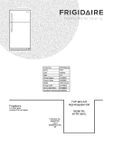 COVER Diagram and Parts List for NFTR18X4LS2  Frigidaire Refrigerator