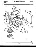 BODY PARTS Diagram and Parts List for RS33BNL2  Frigidaire Range
