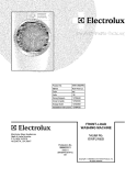 COVER Diagram and Parts List for EWFLW65IRR0  Electrolux Washer
