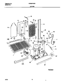 SYSTEM Diagram and Parts List for FRS26ZTHQ3  Frigidaire Refrigerator