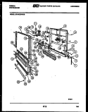 INNER DOOR PARTS Diagram and Parts List for SP24C6DWGB  Gibson Dishwasher