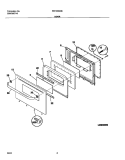 Part Location Diagram of 316248400 Frigidaire Handle Spacer