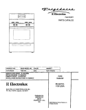 COVER Diagram and Parts List for FGFL66ASD  Frigidaire Range