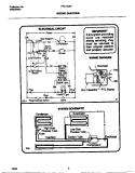 WIRING DIAGRAM Diagram and Parts List for FFC13D9EW0  Frigidaire Freezer