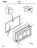 Part Location Diagram of 216205004 Frigidaire HANDLE