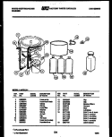WASHER AND MISCELLANEOUS PARTS Diagram and Parts List for LA470LXD1  Frigidaire Washer