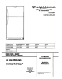 COVER Diagram and Parts List for FRT18LR7AQ6  Frigidaire Refrigerator